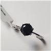 Image 3 : 14K  BLACK DIAMOND(0.88CT) RING SIZE 6