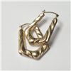 Image 2 : 10K  CRYSTAL 1.5G EARRINGS