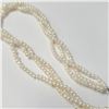 Image 2 : SILVER FRESH WATER PEARL 16" NECKLACE
