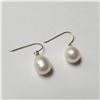 Image 1 : 14K  FRESH WATER EARRINGS