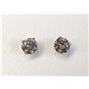 Image 1 : 14K  DIAMONDS(0.5CT GREENISH YELLOW) EARRINGS