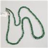 Image 2 : 10K  209 EMERALDS(45CT) NECKLACE