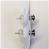 Image 2 : 14K  BLACK DIAMONDS(0.5CT) EARRINGS