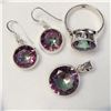 Image 1 : SILVER MYSTIC TOPAZ(30CT) SET