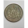 Image 2 : SILVER CANADIAN 50 CENTS COIN