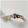 Image 1 : 14K  TANZANITE RING SIZE 6.25