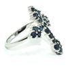 Image 2 : SILVER BLUE SAPPHIRE(1.8CT) RING SIZE 7