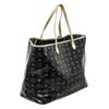 Image 3 : MCM Black Visetos Coated Canvas Large Lion Shopper Shoulder Bag