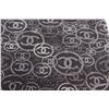 Image 2 : Chanel Classic Black Grey Cashmere CC Logo Scarf Reversible Diamond Print Scarf