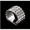 Image 2 : 0.24 ctw Diamond Ring - 14KT White Gold