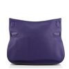 Image 2 : Hermes Purple Clemence Leather Jypsiere 31cm Satchel Bag