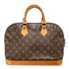 Image 1 : Louis Vuitton Brown Alma PM Satchel Bag