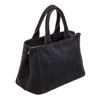 Image 3 : Prada Black Canvas Canapa PM Tote Bag