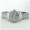 Image 4 : Rolex Mens Stainless Steel Meteorite Diamond 36MM Oyster Perpetual Datejust Wris