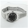 Image 5 : Rolex Mens Stainless Steel Meteorite Diamond 36MM Oyster Perpetual Datejust Wris