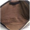 Image 7 : Bottega Veneta Zip Pouch Gilded Waxed Leather Large Black, Gold