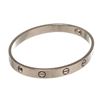 Image 4 : Cartier White Gold Love 17 Bracelet