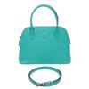 Image 5 : Hermes Emerald Green Epson Leather Bolide 27cm Shoulder Bag