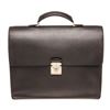 Image 1 : Louis Vuitton Black Taiga Leather Robusto 3 Briefcase Bag