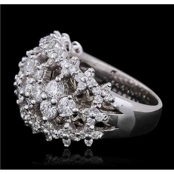 14KT White Gold 2.67 ctw Diamond Ring