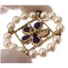 Image 3 : Chanel Purple Colored Stones and Pearl Flower Brooch