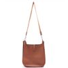 Image 2 : Hermes Gold Clemence Leather Evelyne I PM Bag