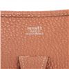 Image 7 : Hermes Gold Clemence Leather Evelyne I PM Bag