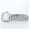 Image 5 : Rolex Ladies 26 Quickset Datejust MOP String Diamond Lugs And Ruby Datejust