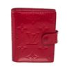 Image 1 : Louis Vuitton Red c Mini Agenda Wallet