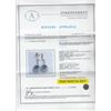 Image 3 : 4.99 ctw Tanzanite and Diamond Earrings - 14KT White Gold