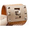 Image 6 : Hermes Tan Brown Alligator Bracelet