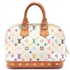 Image 2 : Louis Vuitton White Multicolor Monogram Alma Pm Bag