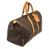 Image 2 : Louis Vuitton Brown Monogram Canvas Keepall 45cm Travel Bag