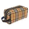 Image 2 : Burberry Brown Novacheck Canvas Cosmetic Pouch