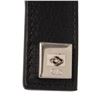 Image 4 : Christian Dior Black Silver Leather Key Ring