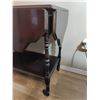 Image 2 : Antique Bar Cart With Folding Leaves