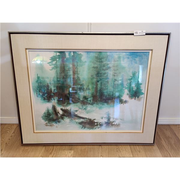 Beautiful Watercolour Painting by R. Giest '73