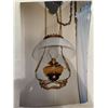 Image 5 : 3 Standing Oil Lamps and Hanging Ceiling Light