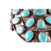 Image 6 : RARE Navajo Old Pawn Coin Turquoise Bracelet 1930
