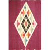 Image 6 : Mid 1900's Saltillo Medallion Zapotec Woven Rug