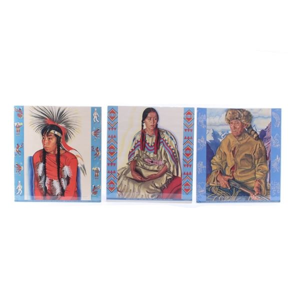 1930-1950's Winold Reiss Glacier Park Calendars