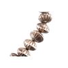 Image 8 : Navajo Sterling Silver Embossed Beaded Necklace
