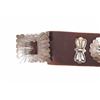 Image 4 : C. 1930 Navajo 3rd Phase Coin Silver Belt