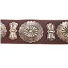 Image 8 : C. 1930 Navajo 3rd Phase Coin Silver Belt