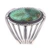 Image 5 : Navajo Large Royston Turquoise Sterling Bracelet