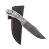 Image 1 : Navajo R. Begay Jr. Turquoise Silver M.T.K. Knife