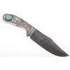 Image 2 : Navajo R. Begay Jr. Turquoise Silver M.T.K. Knife