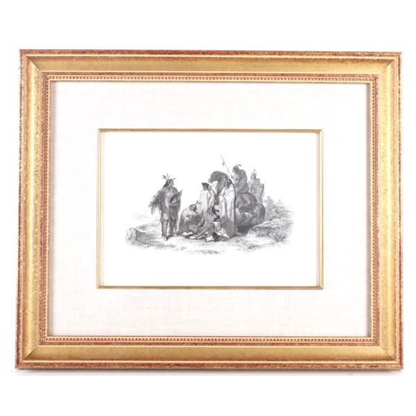 Karl Bodmer (1809-1893) 1st Ed. Crow Indians c1841