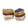 Image 8 : C. 1870 Northern Cheyenne Beaded Painted Moccasins