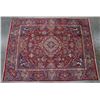 Image 1 : Tabriz Persian Hand Knotted Wool Runner Rug 1930's